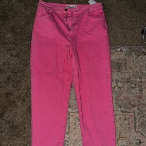 Bright Pink Jeans